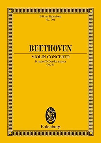 Violin concerto D major op. 61 (1981-02-01)