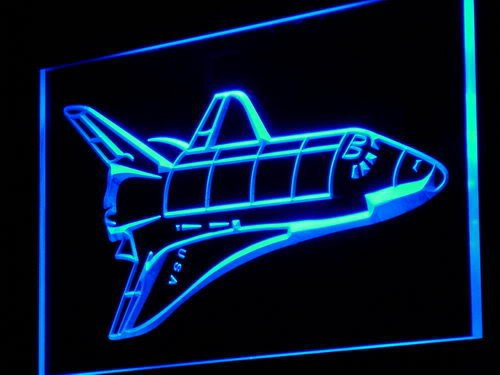 ADV PRO m011-b Space Shuttle Ship UFO Alien Neon Light Sign Barlicht Neonlicht Lichtwerbung
