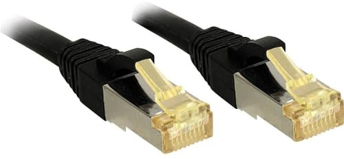 LINDY Cat.7 S/FTP PIMF LSOH Patch Cable 0.5 m Black