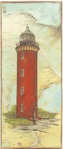 Kunstdruck/Poster: Ole West Cuxhaven - hochwertiger Druck, Bild, Kunstposter, 23x52 cm