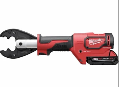Milwaukee 2678-22BG M18 Force Logic 6T Kit de sertissage utilitaire avec rainures D3 et matrice Bg fixe