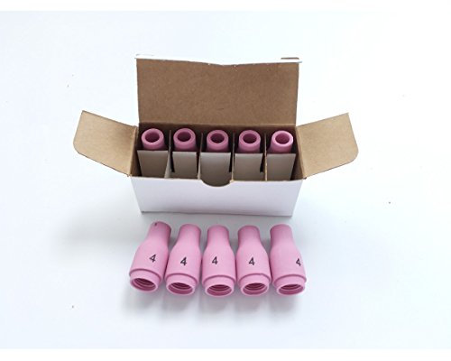 10 x Keramische Gasdüse Gr.4 - 13N08 WIG,TIG 9,20,25 für Spannhülsegehäuse