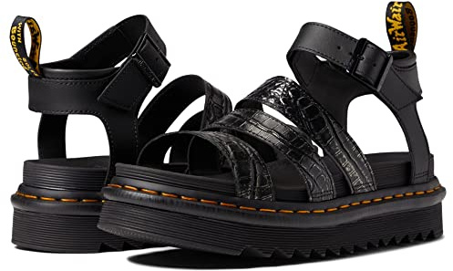 Dr. Martens Mädchen Blaire Slipper, Schwarz, 37 EU