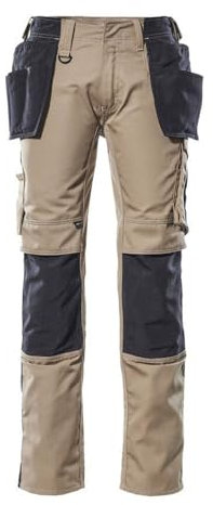 Mascot 17631-442-5509-90C58 Hose mit Cordura Größe in hell khaki/schwarz, 90C58