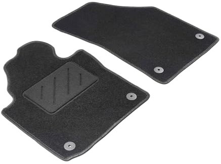 WALSER Comfort Auto Teppiche für VW Caddy III 03/2004-05/2015, 2-Sitzer vorne, 100% passgenaue Auto Fußmatten Made in Europe, Fußmatte Auto, Autoteppich Auto, Fussmatten Auto