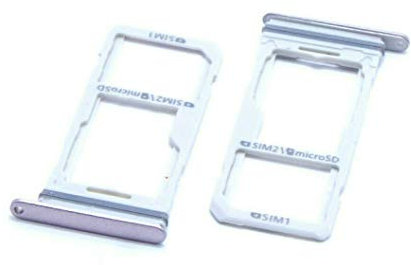 handywest für Samsung Galaxy S8 SM-G950F S8 Plus SM-G955F Gold Simkarten SIM Karte Micro SD Memory Halter Tray Einschubfach SIM Card Holder Adapter Halterung Schlitten Nano SIM Halter SIM Fach Tray