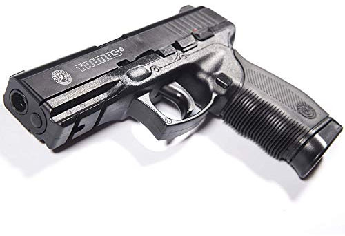 Cybergun Pistola Softair Taurus PT24/7 - Caricamento Manuale - Abs - Semiautomatica - Bax Regolabile - Caricatore 25 Pallini - Colore Nero - Replica Giocattolo