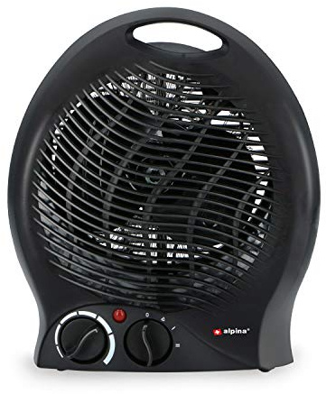 alpina Heizlüfter Modell LQ801-2000 Watt - Tragbar - Thermostat - Anti-Überheizung