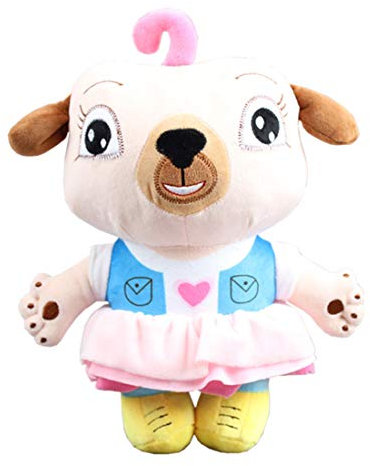 uiuoutoy Chip and Potato Plüschtiere Weiche Stofftiere Hund und Maus Plüschpuppe für Kinder (Hund)