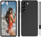 ORDA Hülle für Samsung Galaxy S21 FE Silikon Case, Hanyhülle für Samsung S21 FE Case Dünn Straight Edge, Kameraschutz und Bildschirmschutz, Kratzfeste Hülle für Galaxy S21 FE 2022 Matt Schwarz