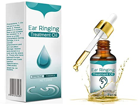 Ear Ringing Treatment Oil - Best Ear Ringing Remedy Drops Ear Wax Oil & Cleaner Ear Wax Softener Ear Soothing Drops Reduce Ear Pain, Improve Listening (5)