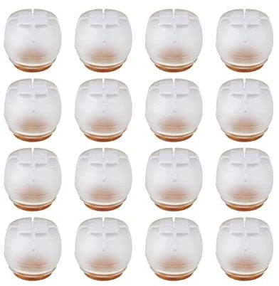 16 Pcs Chair Leg Floor Protector Silicone Chair Foot Cover Multifunction Leg Protection Caps for Home