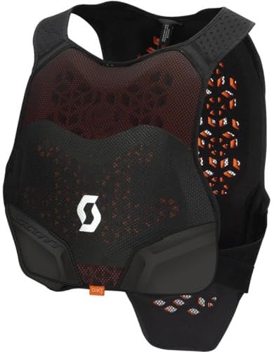 Scott Softcon Hybrid Pro Body Armor MX Motocross DH Brust- / Rückenpanzer schwarz 2025: Größe: XL/XXL