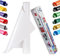 VEGIXO Heat Transfer Vinyl - White, 12in x 8ft Roll for Cricut & Heat Press, Easy to Cut & Weed, Design T-Shirts & Crafts