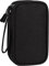ANBOWEI Travel Cable Organizer Bag, Portable Small Gadget Bag Cable Pouch, Waterproof Electronics Accessories Tidy Bag, for Data Cable, Charger, Adapter, Power Bank Hard Disk(Black)