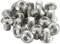 AMLOOPH M4 Bolts, M4 X 5mm Hex Socket Button Head Machine Bolts/Screws -Fully Threaded A2 304 Stainless Steel Hex Socket Screws M4 (Pack Of 20)