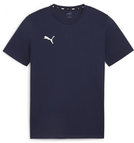 PUMA teamGOAL Casuals Tee - Tee Adulti Unisex, Navy White,
