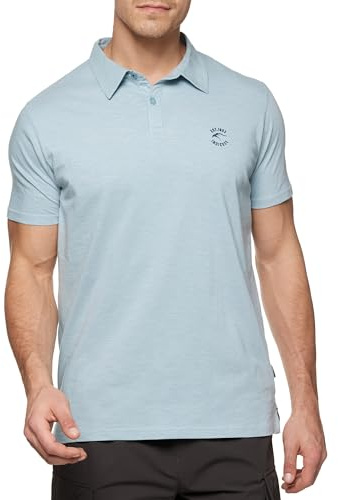Indicode Herren INEddard Poloshirt aus 100% Baumwolle | Herrenpoloshirt Polokragen Baumwollshirt Ether, XXL
