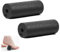 Faszienrolle Klein, 2 Stück Faszienrolle Fuß 15cm Selbstmassage Rolle Fitnessrolle Schwarz Massagerolle für Yoga Rücken Wirbelsäule Tiefengewebsmassage