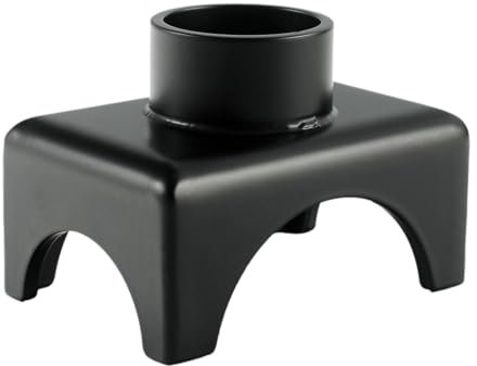 Ronyme Bottle Jack Adapter Jack Stand Pad Adapter Professional Sturdy for 2 inch 3 inch Axle Replace Bottle Jack Saddle Axle Adapter