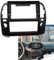 Autoradio Radioblende Doppel 9-Zoll-Autoradio-Blenden/Passend for Nissan NAVARA D40 2006-2012 Stereo-Headunit Android MP5 GPS-Videoplayer 2-Din-Panel Dash Frame Autoradio Radioblende Doppel