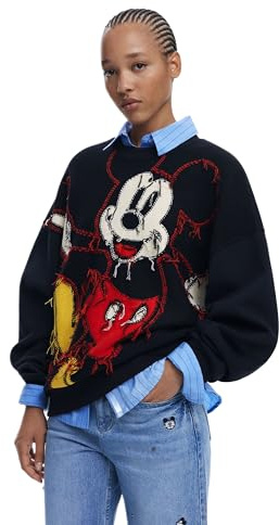 Desigual Damen 25wwsk14 Sweatshirt (1er Pack)