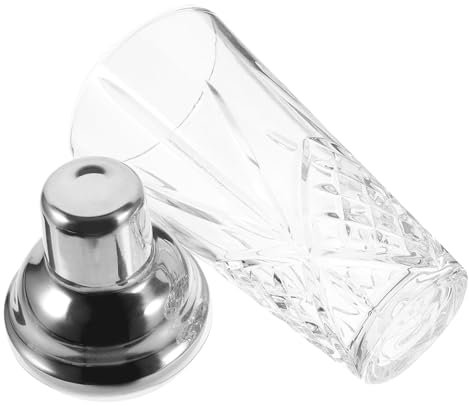 Holibanna Coctelera Mezclador De Cócteles Coctelera De Lujo Coctelera Para Beber Con Recetas Cristalería Máquina De Cócteles Cocteleras Coctelería Mezclador De Bebidas Cócteles