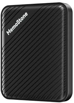 KingSpec MemoStone 1TB External Magnetic USB-C SSD - Portable SSD Hard Drive Up to 520MB/s, USB 3.1 Gen2 - Compatible with iPhone 15/16, PC, Laptop, Tablet
