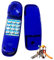 Toy Phone with Number Button Realistic Lightweight Plastic Kids Phone, Pretend Play Mini Telephone for Outdoor Playground Treehouse Accessories, Household Toys