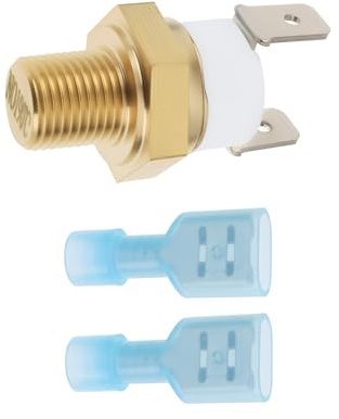 LT Easiyl Sensor Térmico de Temperatura Del Ventilador de Refrigeración NPT de 1/8'' para Colector Del Radiador Del Bloque Del Motor