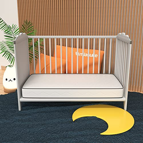 miasuite i sogni italiani Matratze für Wiege 55x130 Höhe 16 cm - Medizinprodukt, Hypoallergen | Primavera