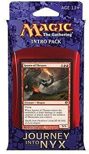 Magic the Gathering (MTG) Journey Into Nyx Intro Pack / Theme Deck - Voracious Rage - Red (Includes 2 Booster Packs)