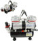 IPOTOOLS Airbrush Kompressor AS-196 Doppelzylinder Kolbenkompressor, ölfrei
