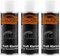 TRISTARcolor 3 x Profi Klarlack für Kunststoff Teile 400 ml hochglänzend Autolack Sprühdose Spraydose