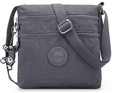 Foino Modische Tasche Umhängetasche Damen Reisetaschen Schultaschen Leicht Vintage Schule Buch Travel Bag für Tablet Tasche Design