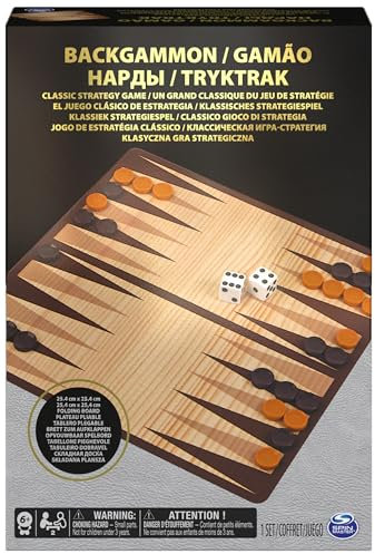 Classic Backgammon Game for Adults and Children aged over 8