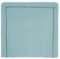 KraftKids Wickelauflage in Musselin mint, Wickelunterlage 78x78 cm (BxT), Wickelkissen