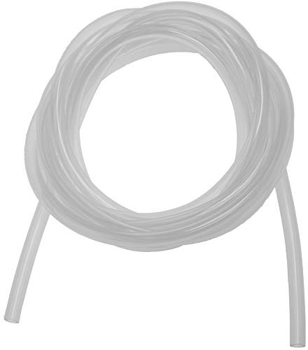 2m 4x6mm Silikonschlauch innen 4mm, außen 6mm, transparent, dehnbar, lebensmittelecht | BPA-frei*