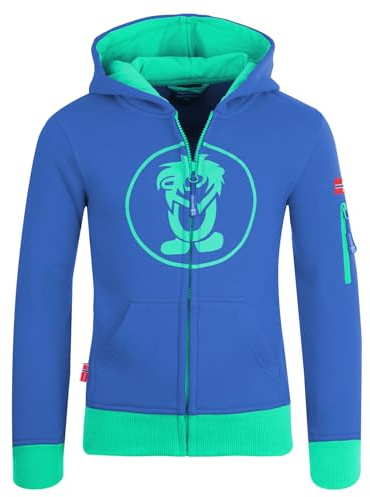 Trollkids Kids Sortland Jacket | Känguruh-Tasche, Ärmeltasche mit Reißverschluss