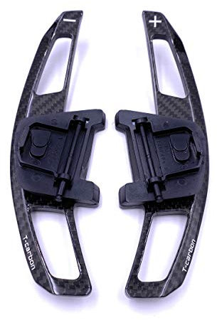 H-Customs Carbon Austausch Schaltwippen Shift Paddle kompatibel mit Golf 7 nur GTI R GTD, Polo Gti >2018, Scirocco etc