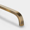 Modern Brass Antique Gold Bar Handles Suitable for Cabinets, Wardrobes, Doors and Drawers (PH108 - Hole Centre 160mm)