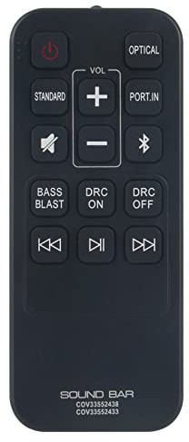 Remote Control Replace Fit for LG Sound bar SK1 COV33552433 COV33552438