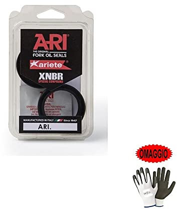 Dichtungen für Gabel 29,8 x 40 x 7 cm speziell 040ARI098 kompatibel mit Yamaha Aerox 50 SA42-4 Takt 2014 Dichtring Motorrad Roller