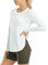 G4Free Sport Shirts für Damen Sonnenschutz Shirt UV Schutz Langarmshirt UPF 50+ Sportshirt Rashguards Yoga Ausbildung Draussen Gym Laufshirt