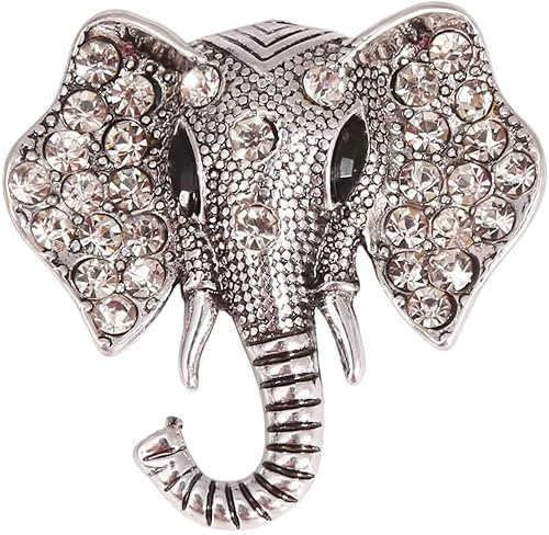 Tier Elefant Brosche Pin Kristall Broschen Schmuck Geschenk für FrauenNützlich und praktisch