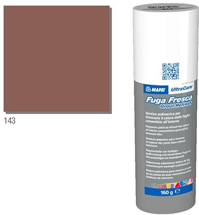 Mapei Ultracare FUGA FRESCA 143 TERRACOTTA vernice polimerica per rinnovare il colore delle fughe cementizie Flacone 160gr.
