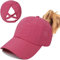 Enwokran Baseball Cap Damen Mesh Schnell Trocknende Pferdeschwanz Baseballkappe, Sonnenschutz Laufkappe Basecap Hut Einstellbar Ponytail Baseballmütze UV Sonnenhut Sonnenschutz Hüte (Rosa)