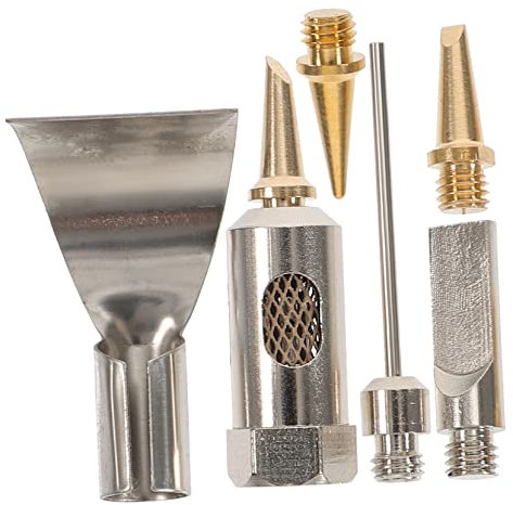 KONTONTY 1 Set Gas Iron Head Small Tools Portable Soldering Iron Drill Accessories Pencil Torch Butane Soldering Iron Jewelry Torch Solder Tips Soldering Iron Tips for Soldering Station
