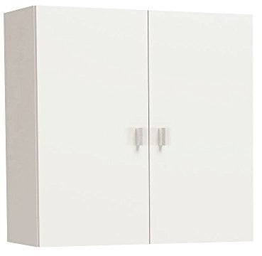 HOGAR24 ES | Armario Alto para Cocina | 2 Puertas | Color Blanco | Medidas: 60 x 60 x 27 cm