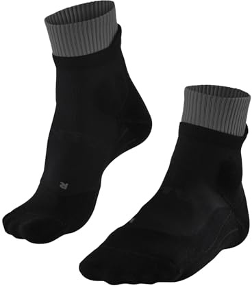 FALKE Damen RU Trail Laufsocken schnelltrocknendes atmungsaktives Funktionsmaterial leichte Polsterung antiblasen mit Kompression stabilisierend reduziert Umknicken vegan 1 Paar